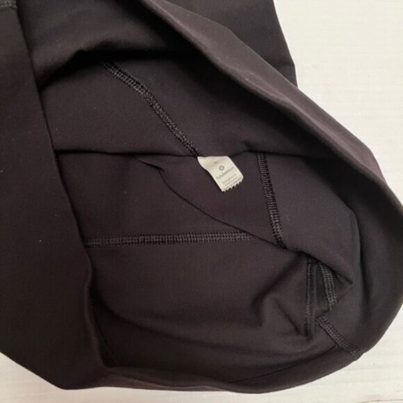 Lululemon Wunder Under Crop (Hi-Rise) *Full-On Luon 21"Black  EUC - Picture 8 of 15